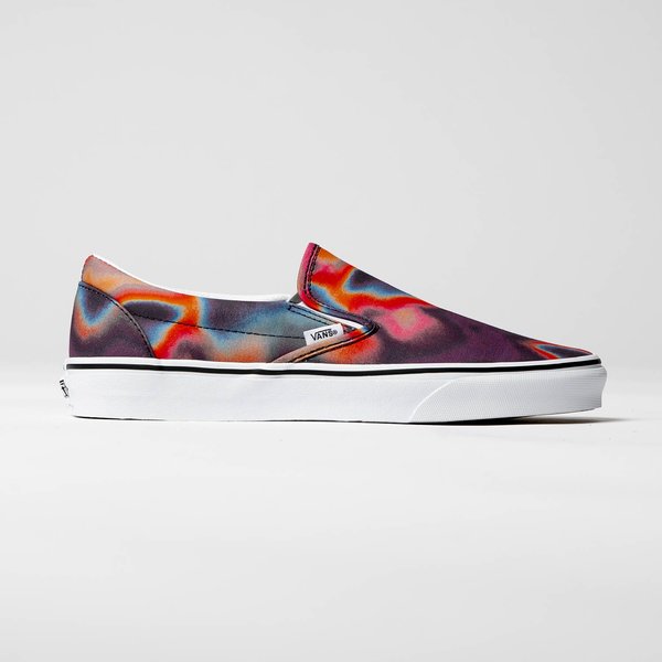 dark red slip on vans