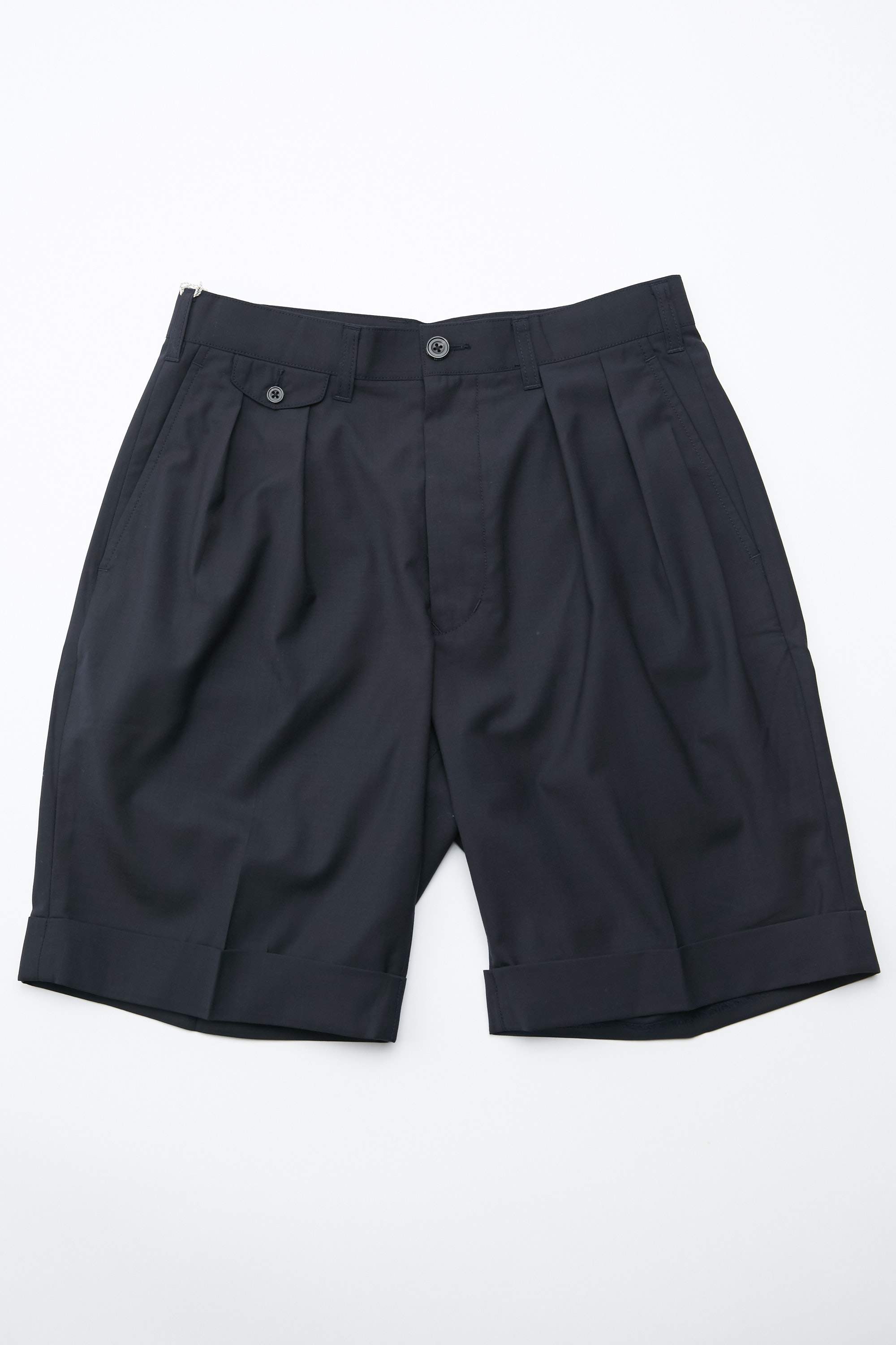 Beams-Plus-2Pleats-Short-Pants