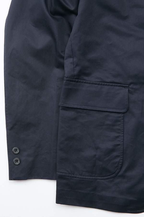 Beams Plus 3B 80/3 Twill Cotton Jacket - NAVY | Garmentory