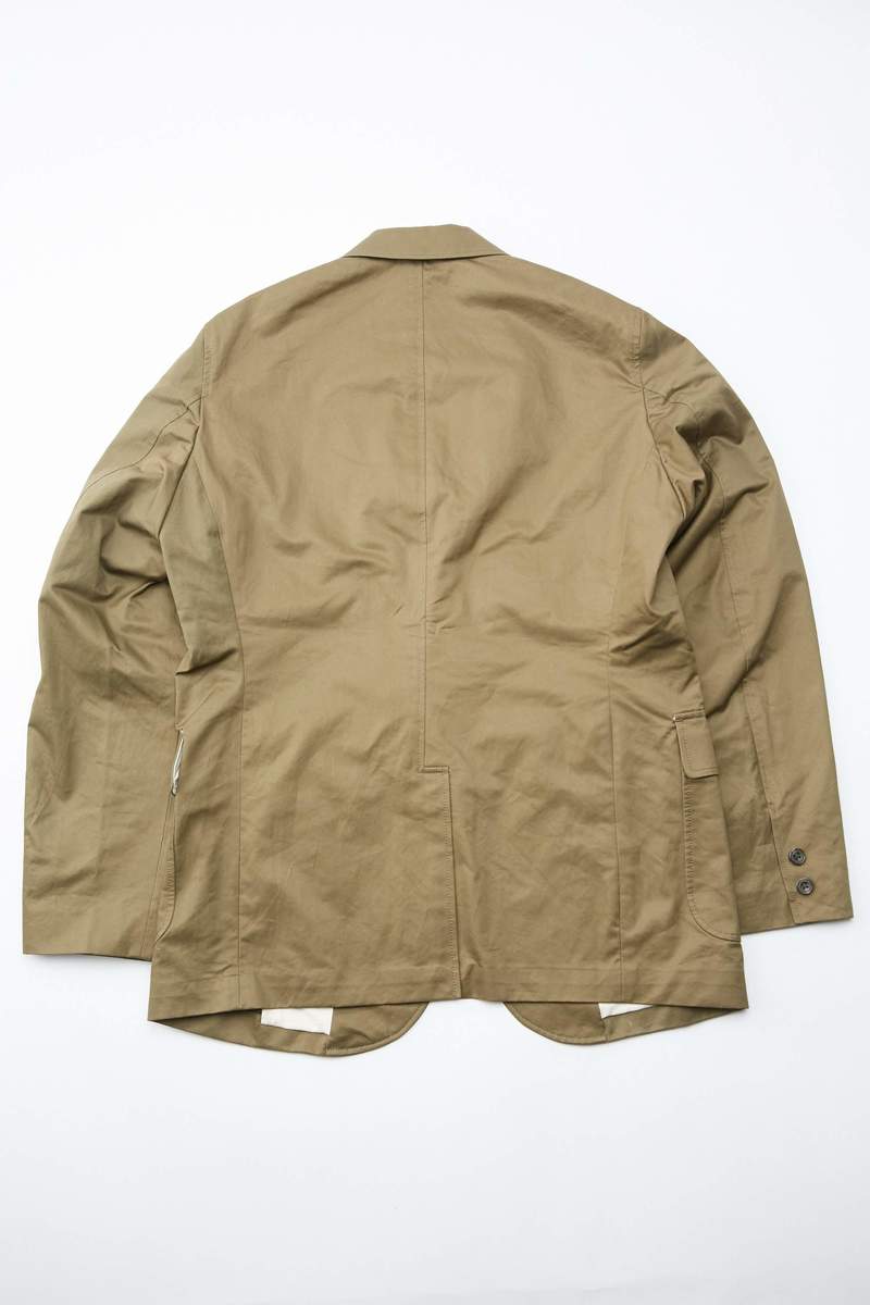 Beams Plus 3B 80/3 Twill Cotton Jacket - OLIVE | Garmentory