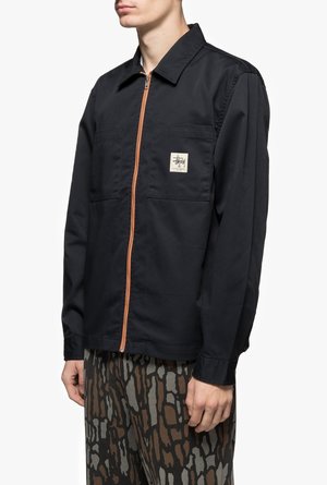 Stussy Zip Up Work Shirt | Garmentory