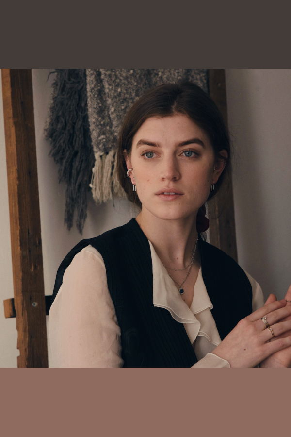 Tarin Thomas Wool Lacey Earrings