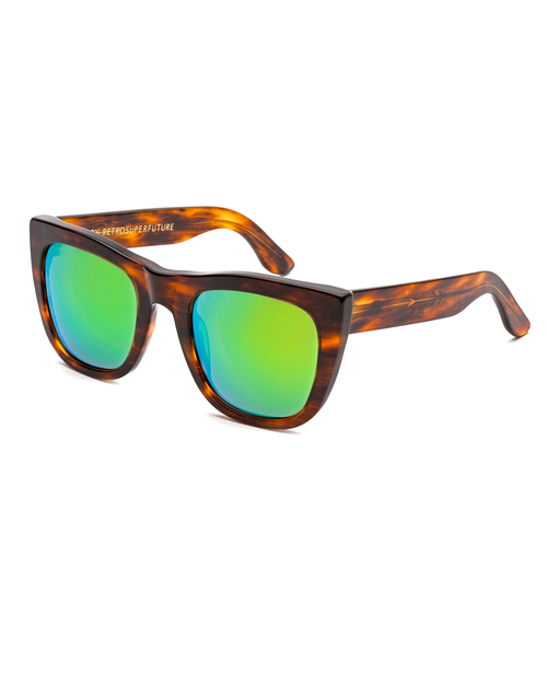 RetroSuperFuture Gals Havana Cove Sunglasses RetroSuperFuture Gals Havana Cove Sunglasses
