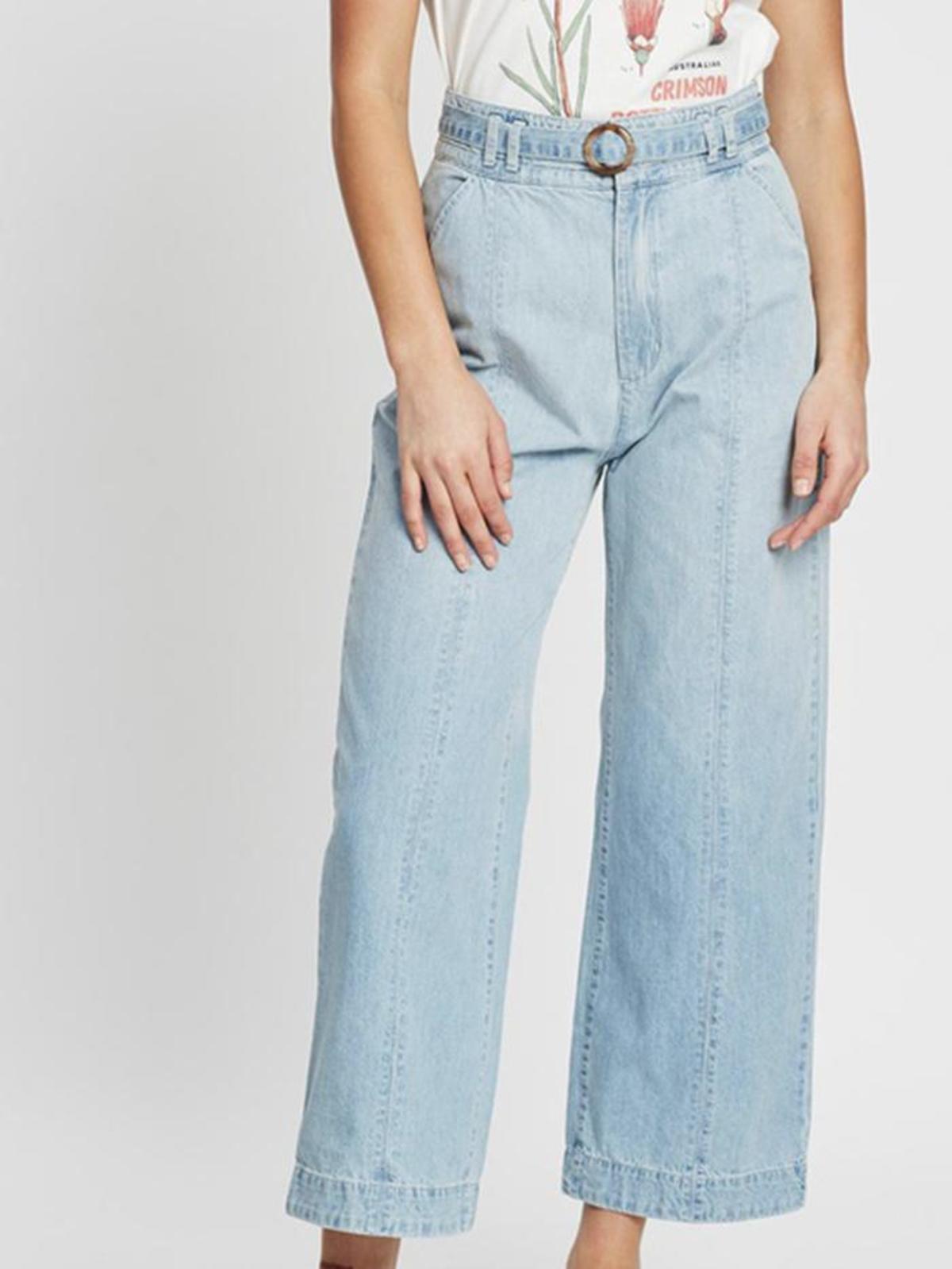 Ryder Chloe Denim Pants - Light Wash - Image 2 of 7