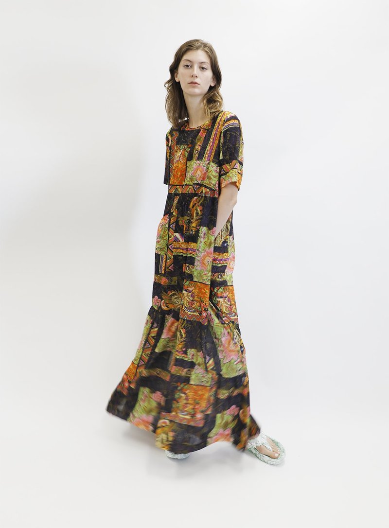 Collina Strada 80S CHIFFON RITUAL DRESS | Garmentory
