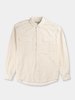 Schnayderman's Shirt Boxy Cord Shirt - Off White - Thumbnail 3