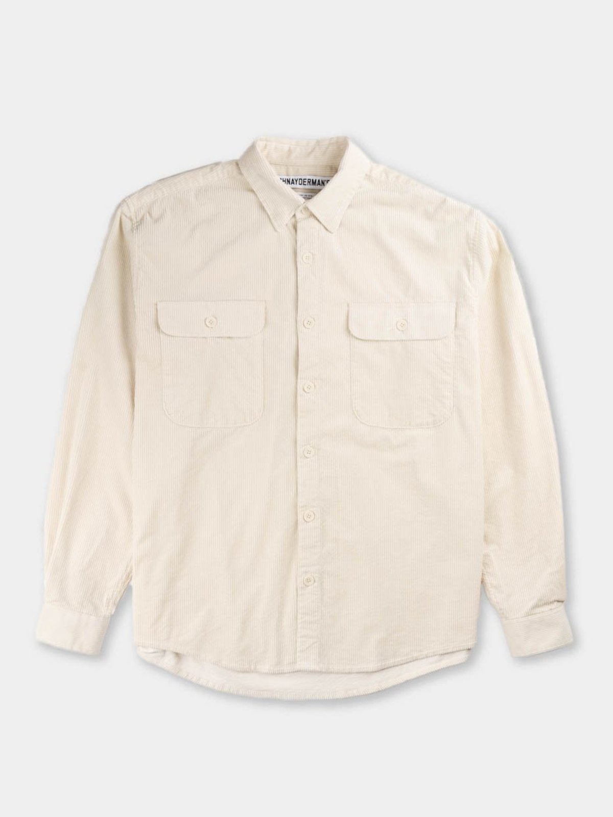 Schnayderman's Shirt Boxy Cord Shirt - Off White - Image 3 of 6
