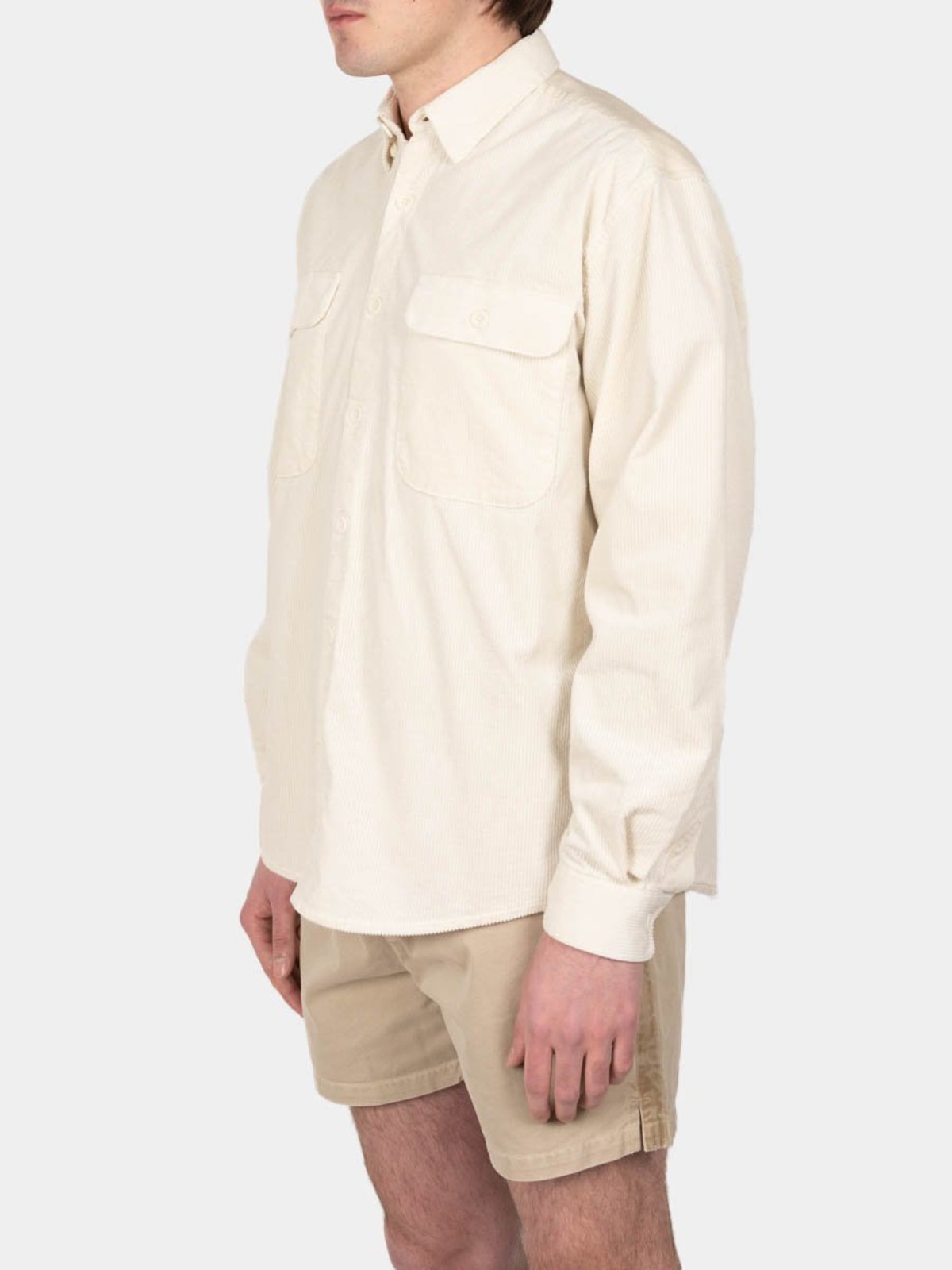 Schnayderman's Shirt Boxy Cord Shirt - Off White - Image 2 of 6
