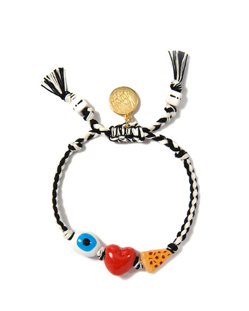 Venessa Arizaga I Heart Pizza Bracelet Venessa Arizaga I Heart Pizza Bracelet