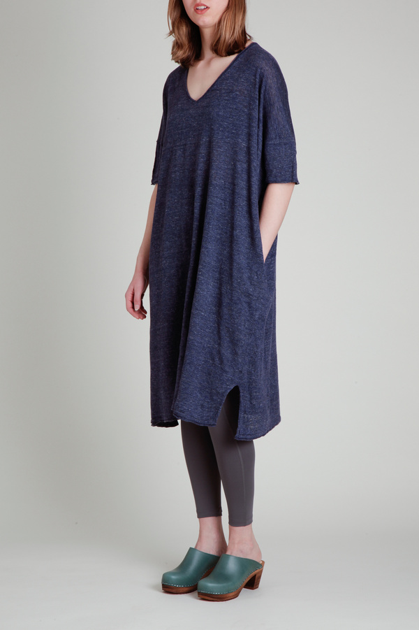 CT Plage Linen Drape Dress CT Plage Linen Drape Dress