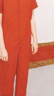 Caron Callahan Crawford Jumpsuit in Crimson Twill Caron Callahan Crawford Jumpsuit in Crimson Twill