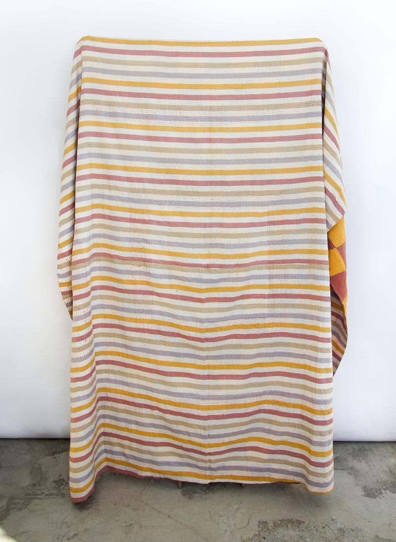 Seek Collective Gudri Quilt - sunset