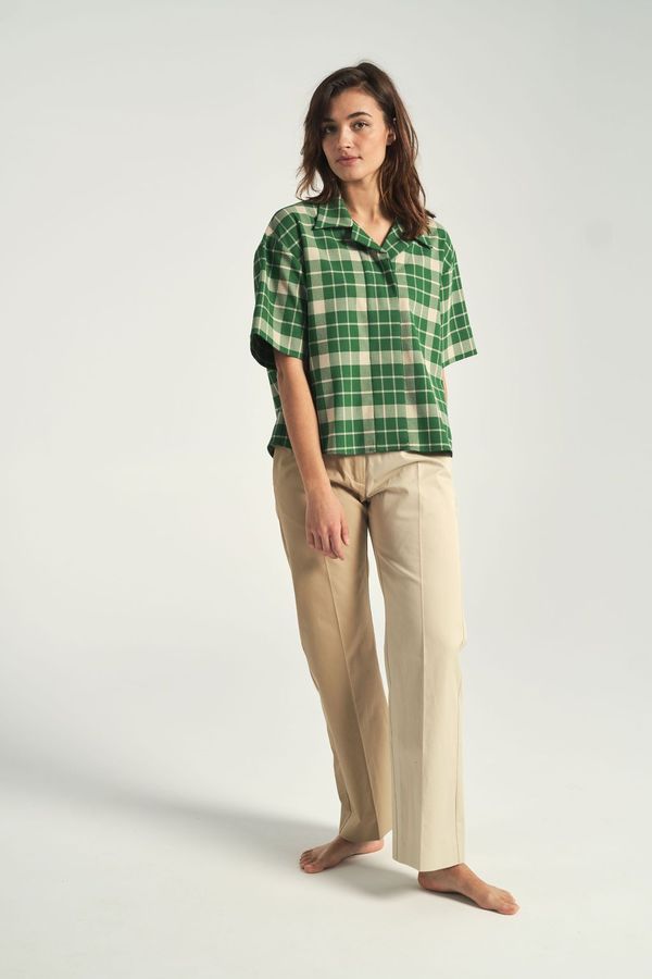 Maison Margiela Shirt - Green Check | Garmentory