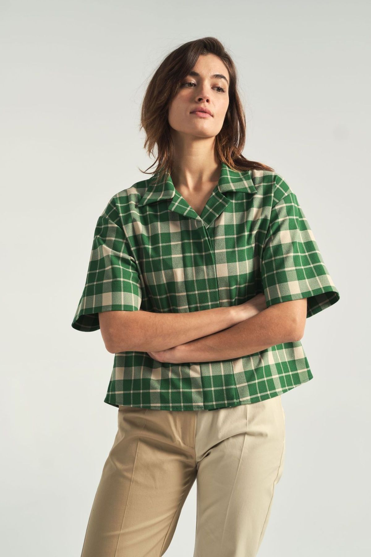 Maison Margiela Shirt - Green Check | Garmentory