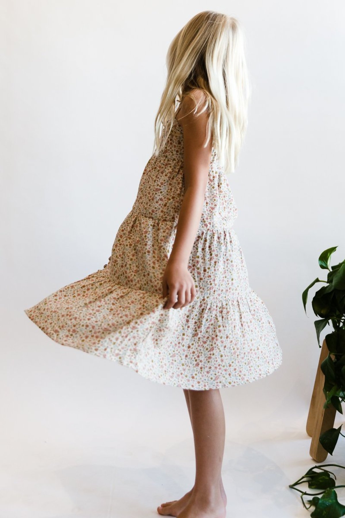 rylee and cru tiered maxi dress flower field