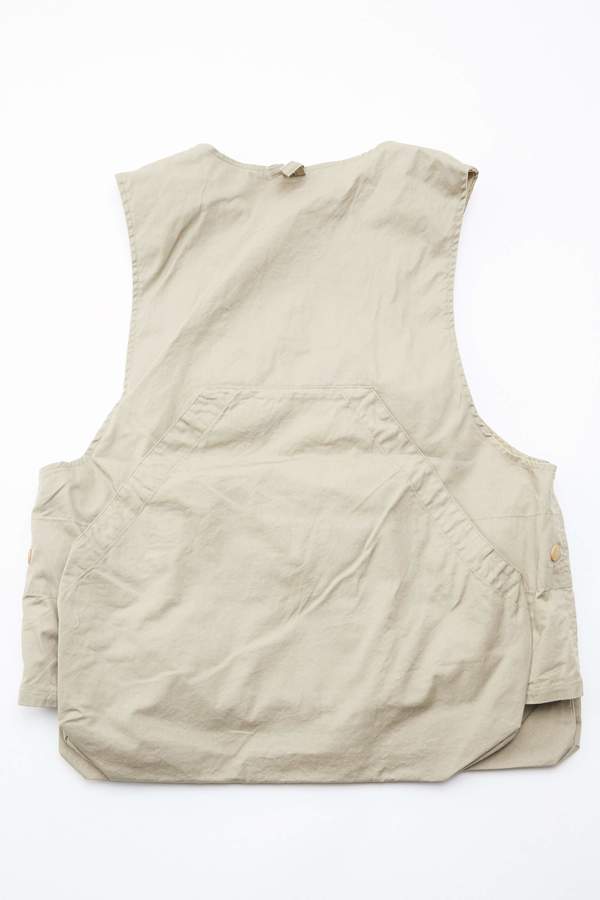 Engineered Garments Game Vest - Khaki | Garmentory