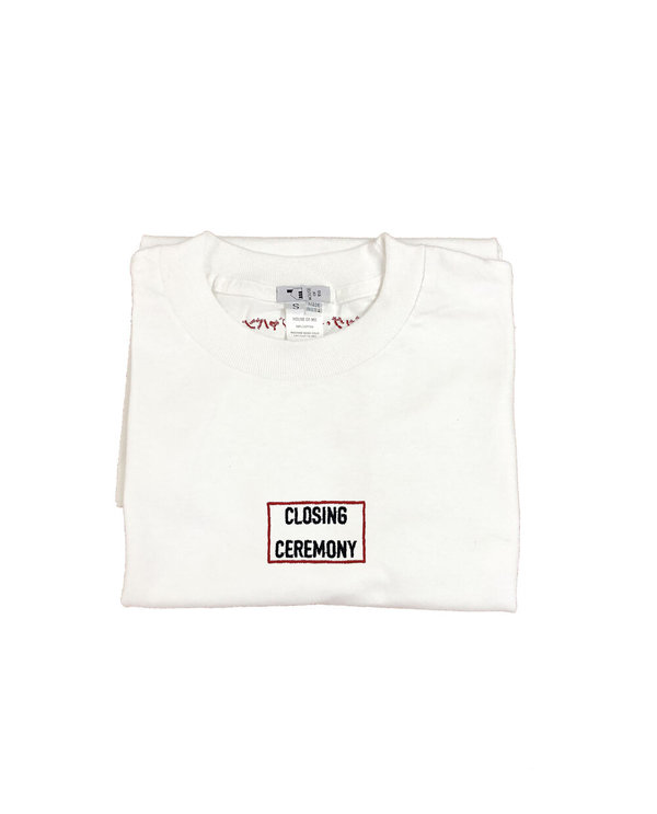 House of 950 embroidery closing ceremony tee shirt House of 950 embroidery closing ceremony tee shirt
