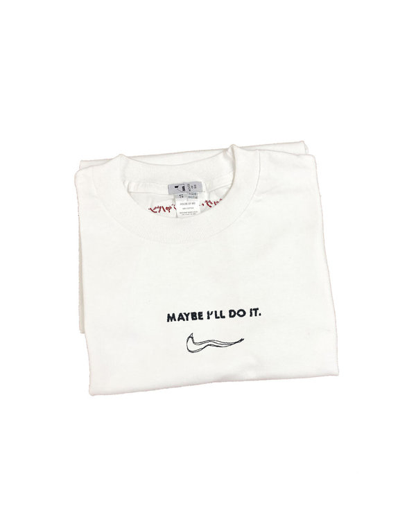 House of 950 embroidery maybe i'll do it tee shirt House of 950 embroidery maybe i'll do it tee shirt