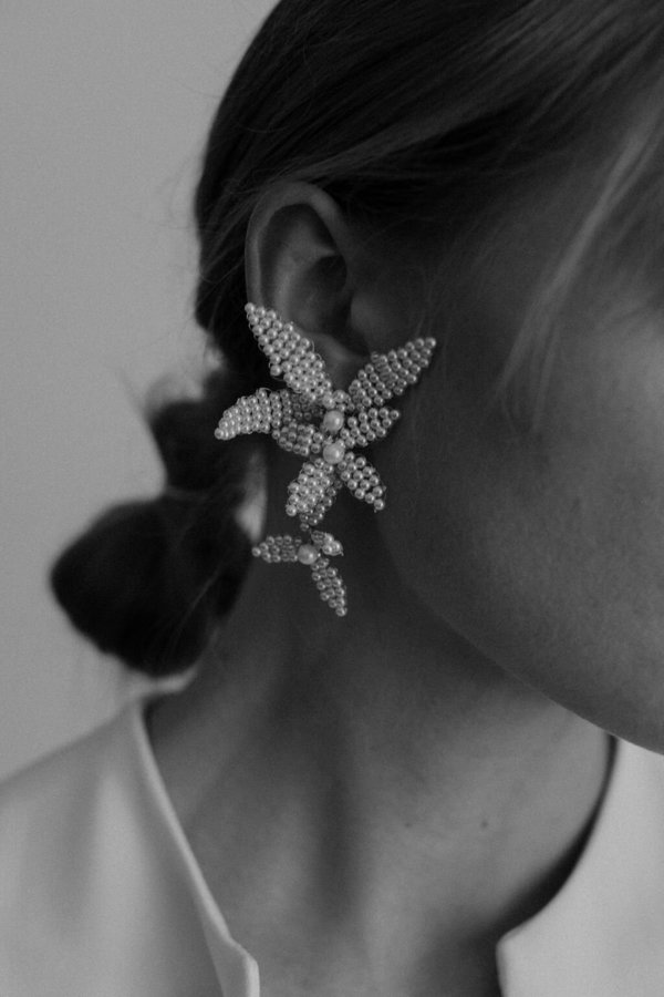 A.B.Ellie HARLEY PEARL EARRINGS