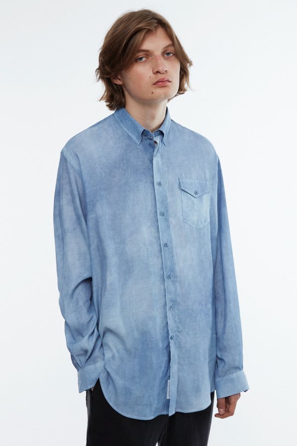 Schnayderman's oversized shirt - faded blue Schnayderman's oversized shirt - faded blue