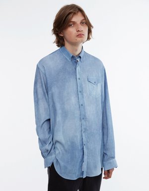 Schnayderman's oversized shirt - faded blue Schnayderman's oversized shirt - faded blue