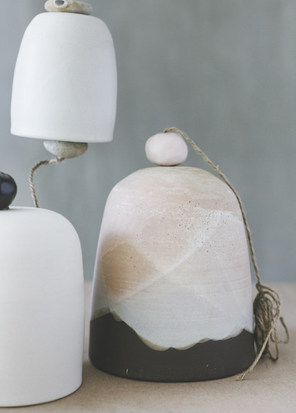 Notary Ceramics - Ceramic Bell in Small, Medium or Large Notary Ceramics - Ceramic Bell in Small, Medium or Large