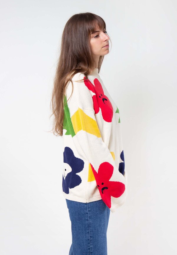 Lazy Oaf Flower Bed Knit Sweater 