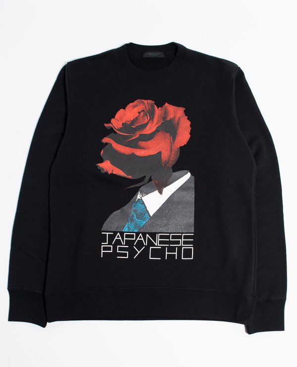 UNDERCOVER Japanese Psycho Sweat Shirt - Black | Garmentory