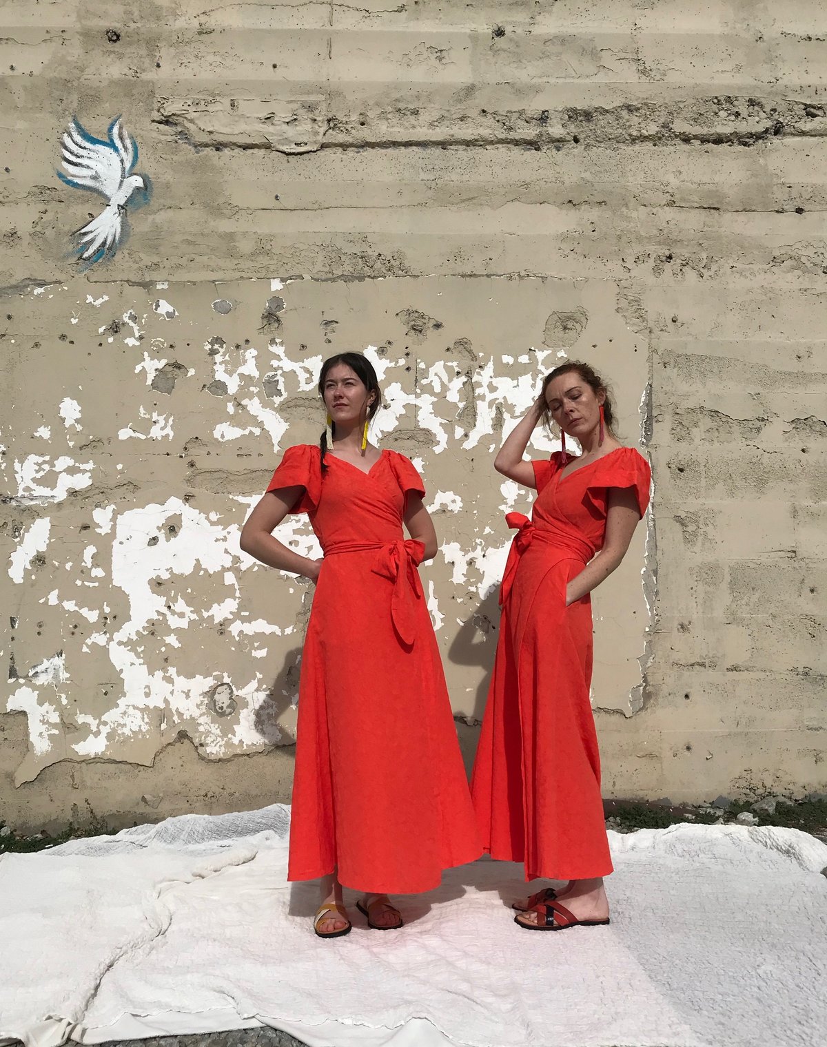 Mara Hoffman Adelina Dress / Orange