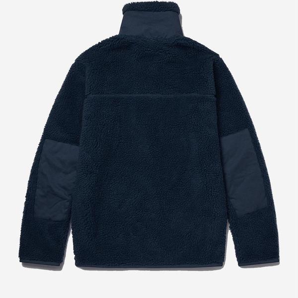 Albam Combat Curly Fleece Jacket - Navy 