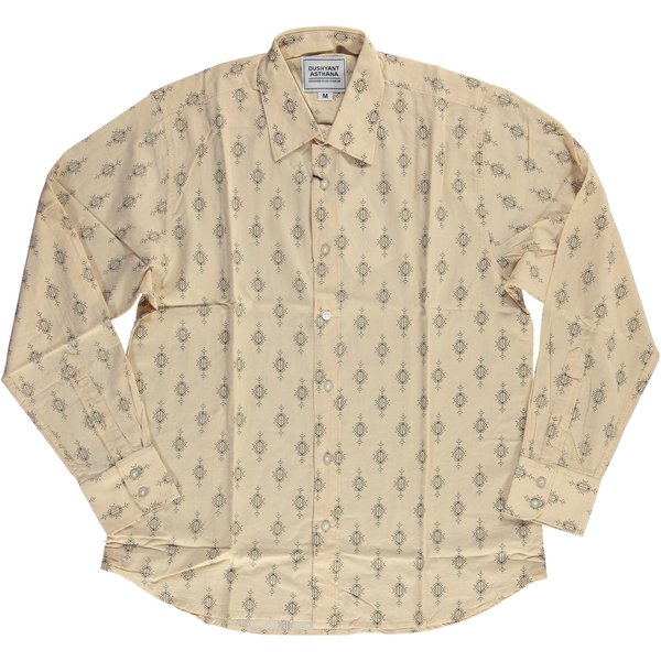 Dushyant Asthana Hand-Printed The Barrington Full Sleeve Shirt - Nomad Print Dushyant Asthana Hand-Printed The Barrington Full Sleeve Shirt - Nomad Print