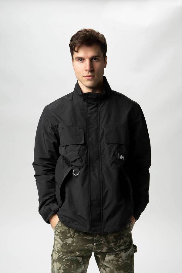 Stussy Cargo Jacket - Black | Garmentory
