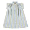 Kids Morley Lenny Dress - Blue Stripes - Thumbnail 1