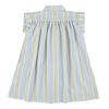 Kids Morley Lenny Dress - Blue Stripes - Thumbnail 2