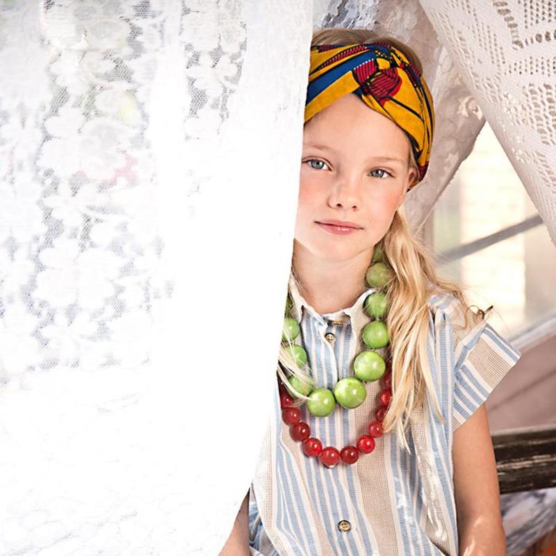 Kids Morley Lenny Dress - Blue Stripes