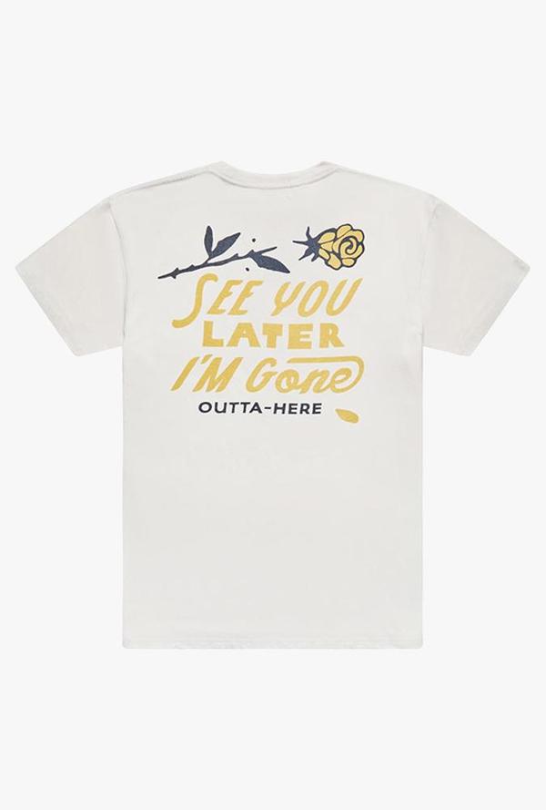 Deus Ex Machina See You Tee - White Chalk | Garmentory