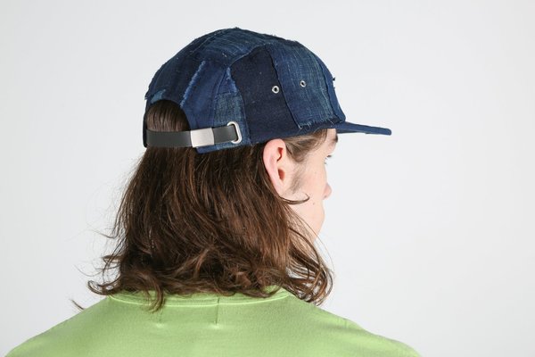 【KUON】Boro Cap　NAVY/free KUON / Boro Baseball Cap | GANKO
