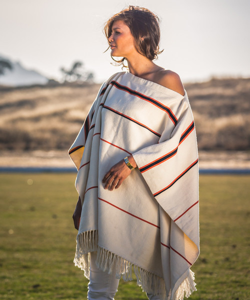 Stick & Ball Ombre Stripe Poncho Stick & Ball Ombre Stripe Poncho