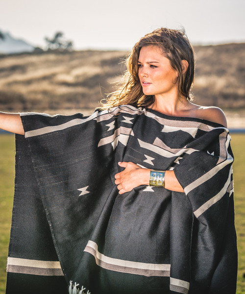 Stick & Ball Starburst Poncho Stick & Ball Starburst Poncho