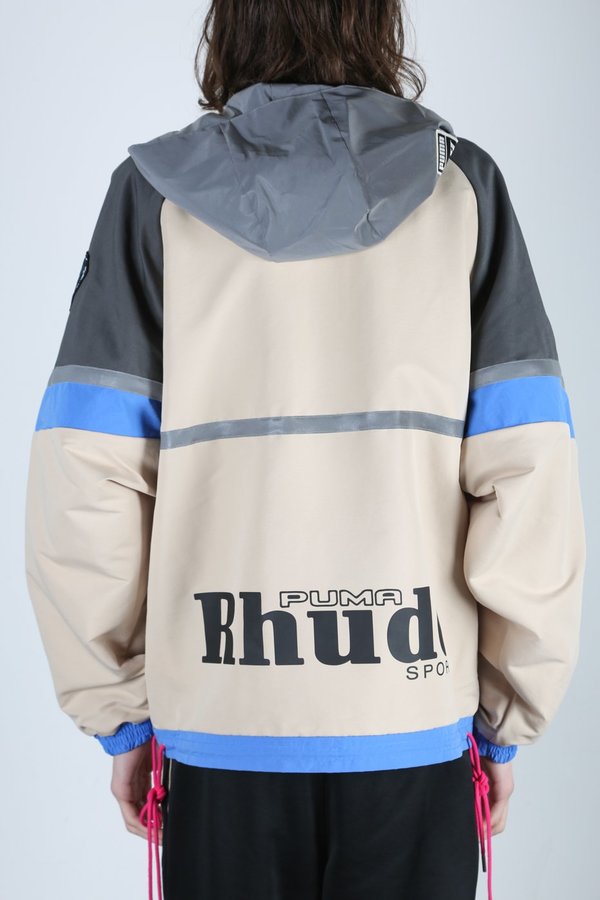 puma x rhude half zip jacket