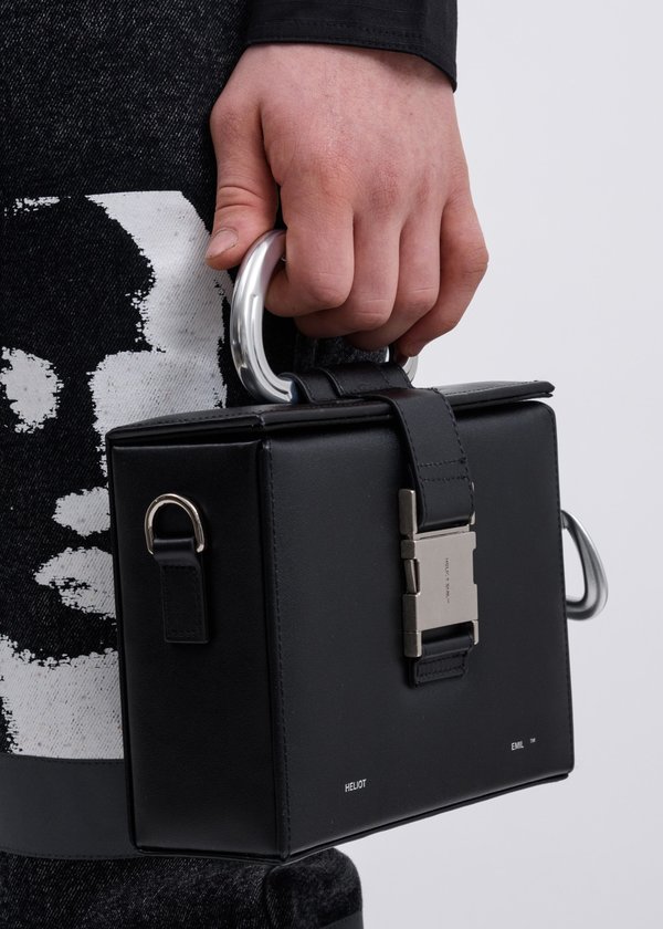 バッグ HELIOT EMIL Leather Carabiner PhoneSling Heliot Emil - Leather Carabiner Phone Sling | HBX