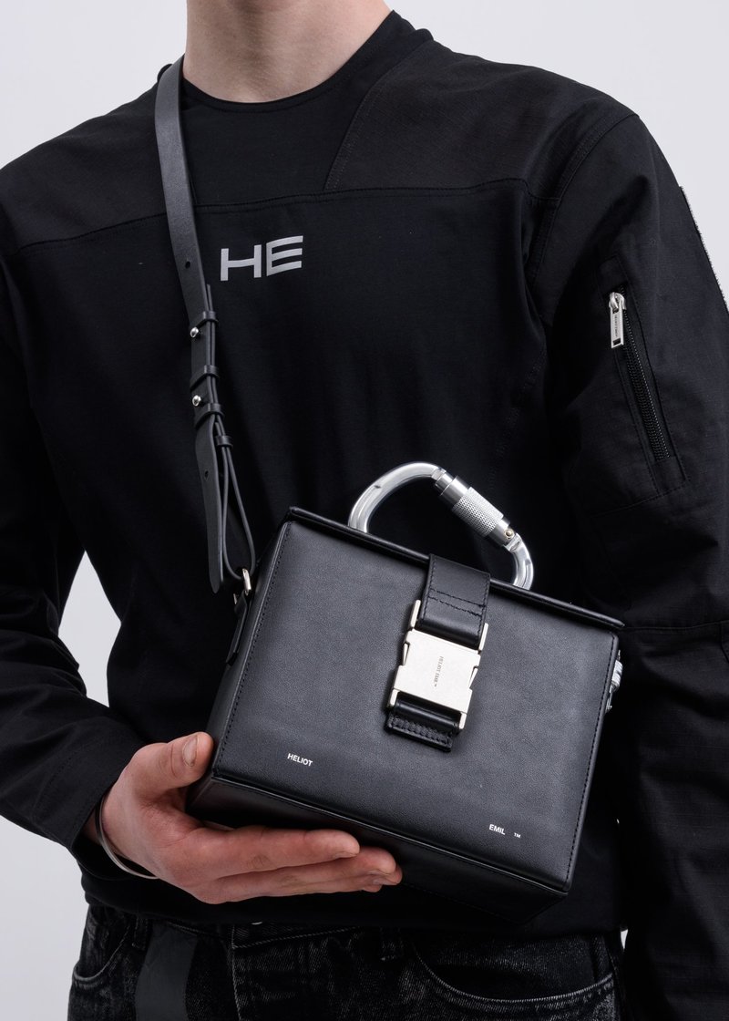 Heliot Emil Carabiner Box Bag - Black | Garmentory