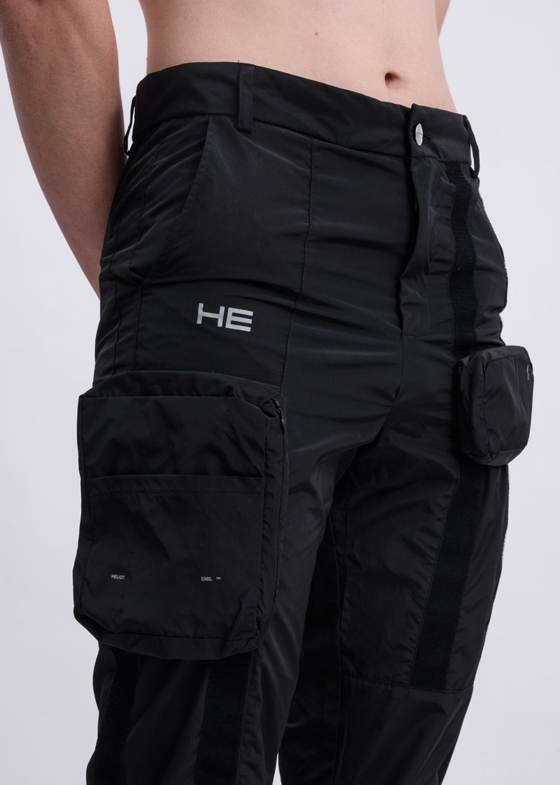 Heliot Emil Magnet Cargo Pants - Black | Garmentory
