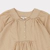Kids Caramel Victoria Blouse - Green Polka Dot - Thumbnail 4