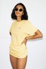 Double Trouble Gang 'Lover' T-shirt Daisy Yellow - Thumbnail 6