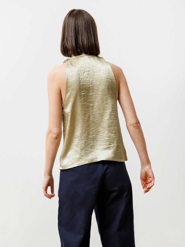 Drape Tank - Crushed Slinky Pistachio Drape Tank - Crushed Slinky Pistachio