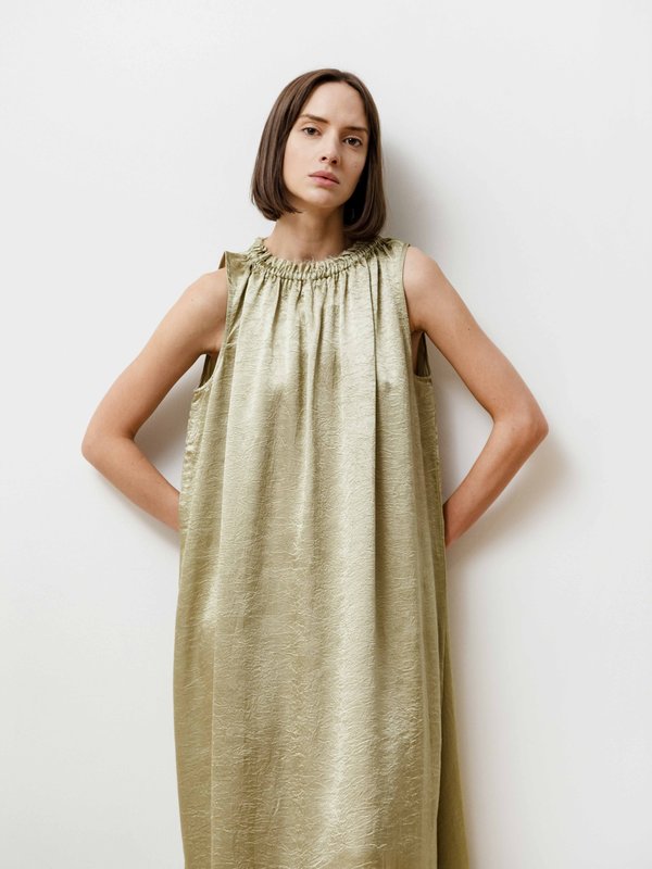 Era Dress - Crushed Slinky Pistachio Era Dress - Crushed Slinky Pistachio