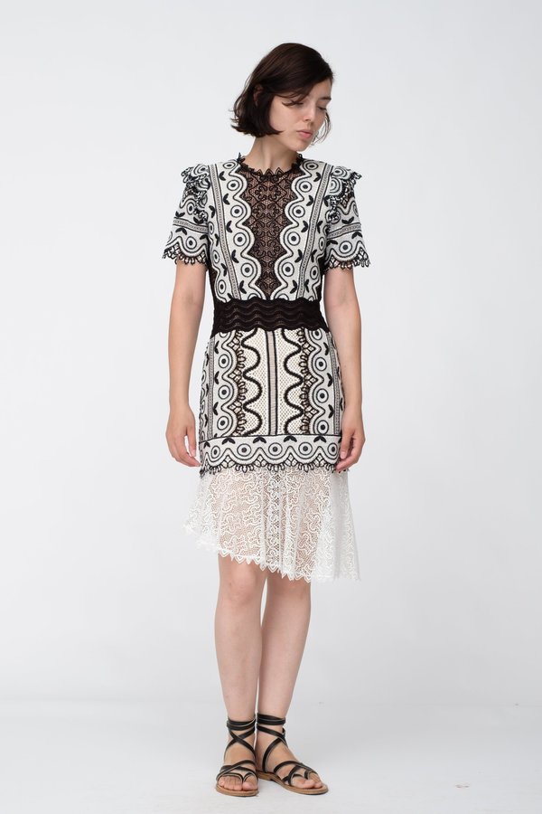 Sea NY Lola Lace Dress Garmentory