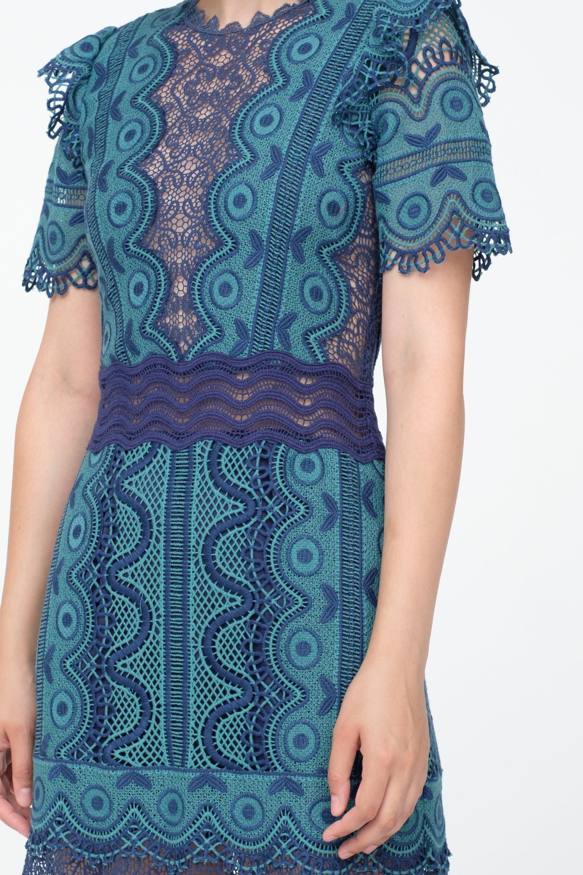 chinese dress ladies Lola Lace Hi-Lo Skirt S (4-6) main image 0