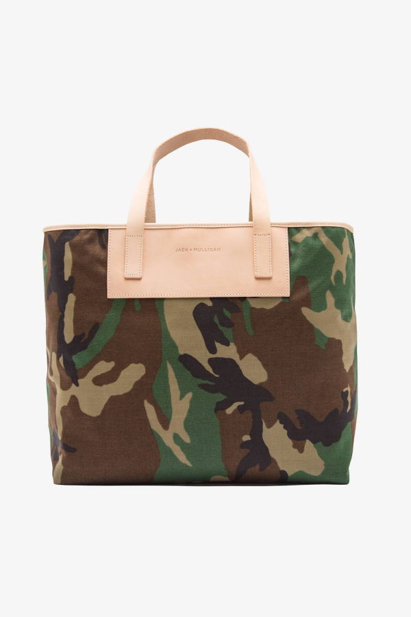 Jack + Mulligan Pablo Tote - Woodland Camo